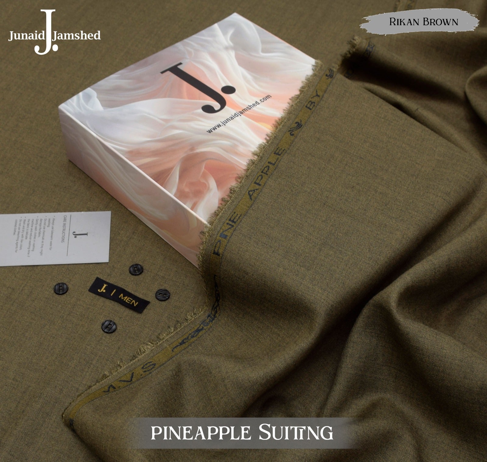 J. Winter Wool Pineapple Suiting